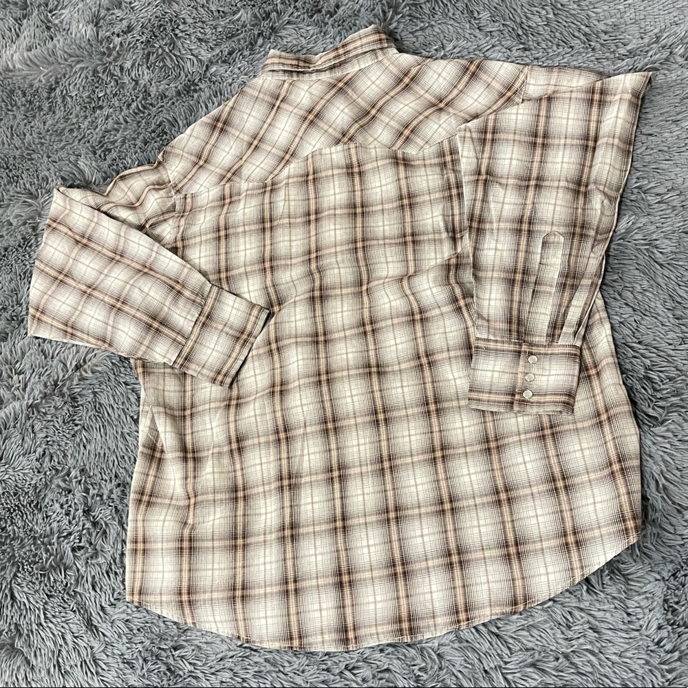 Vintage Wrangler Men’s Wrancher Shirt - image 6